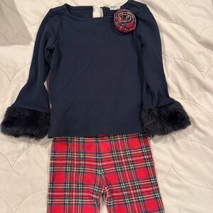 Janie and Jack Holiday Outfit (2t)